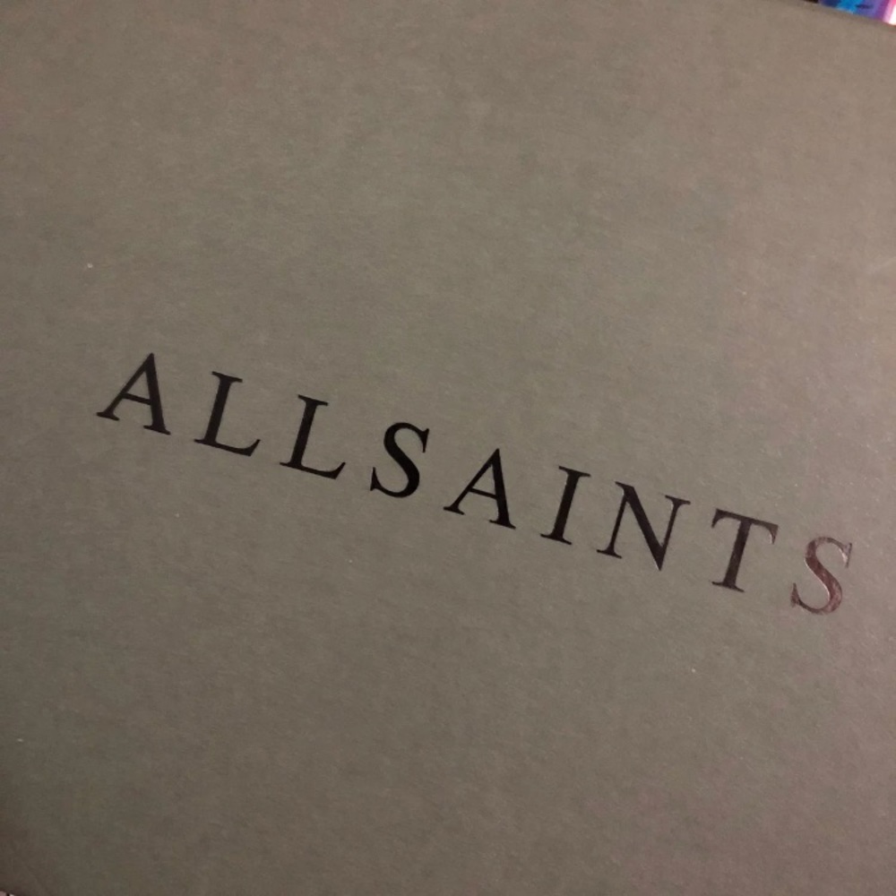 NEW All Saints Harlem Platform Espadrilles - Picture 5 of 7